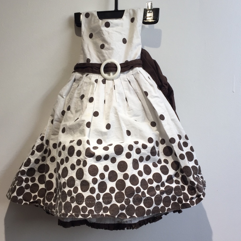 Savannah polka dot dress 24m